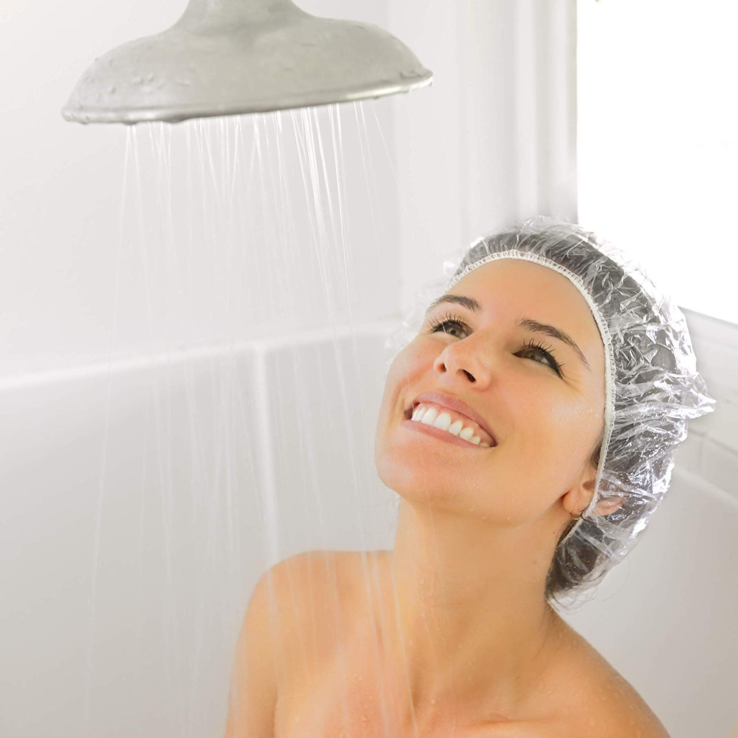 Disposable Shower Cap Clear