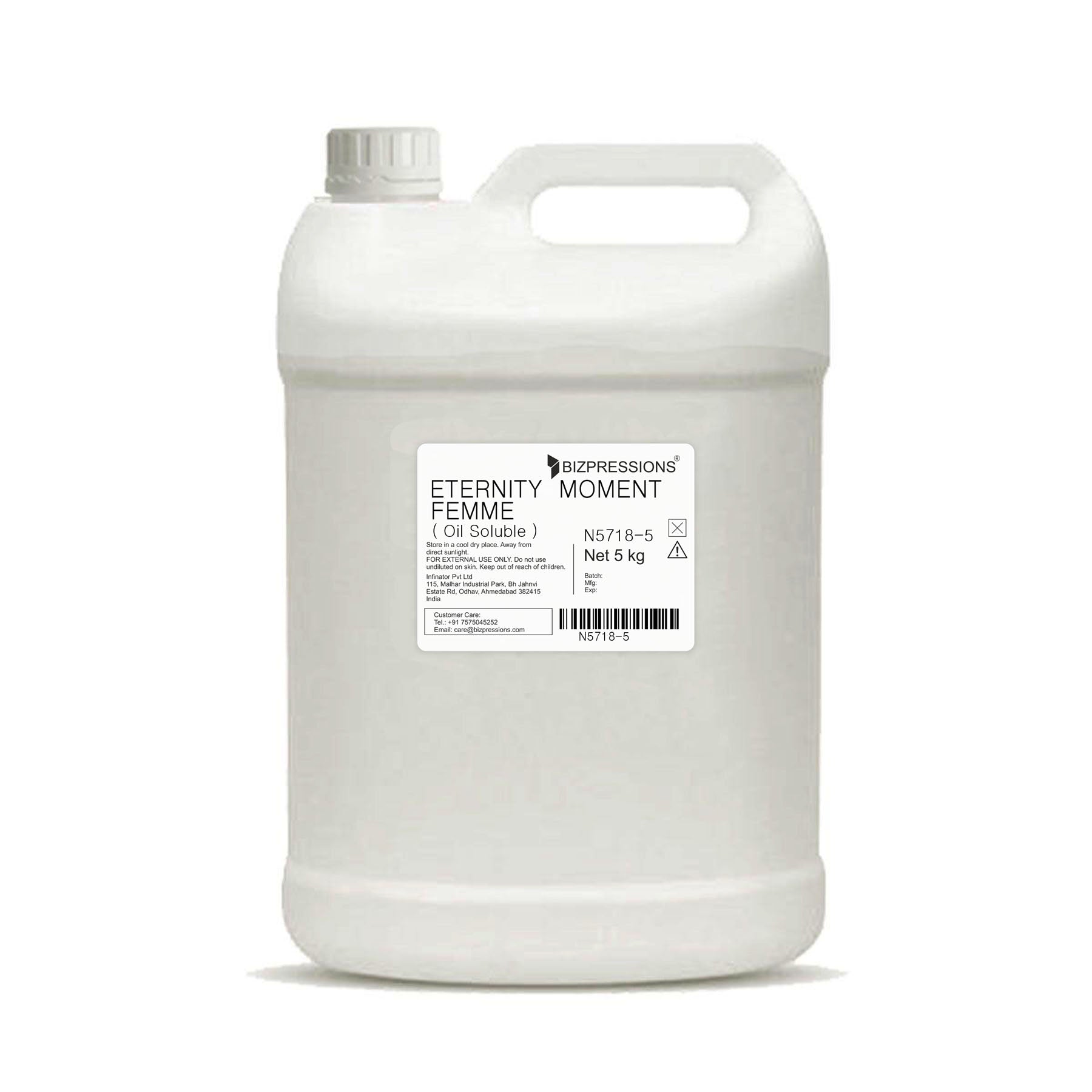 ETERNITY MOMENT FEMME - Fragrance ( Oil Soluble ) - 5 kg