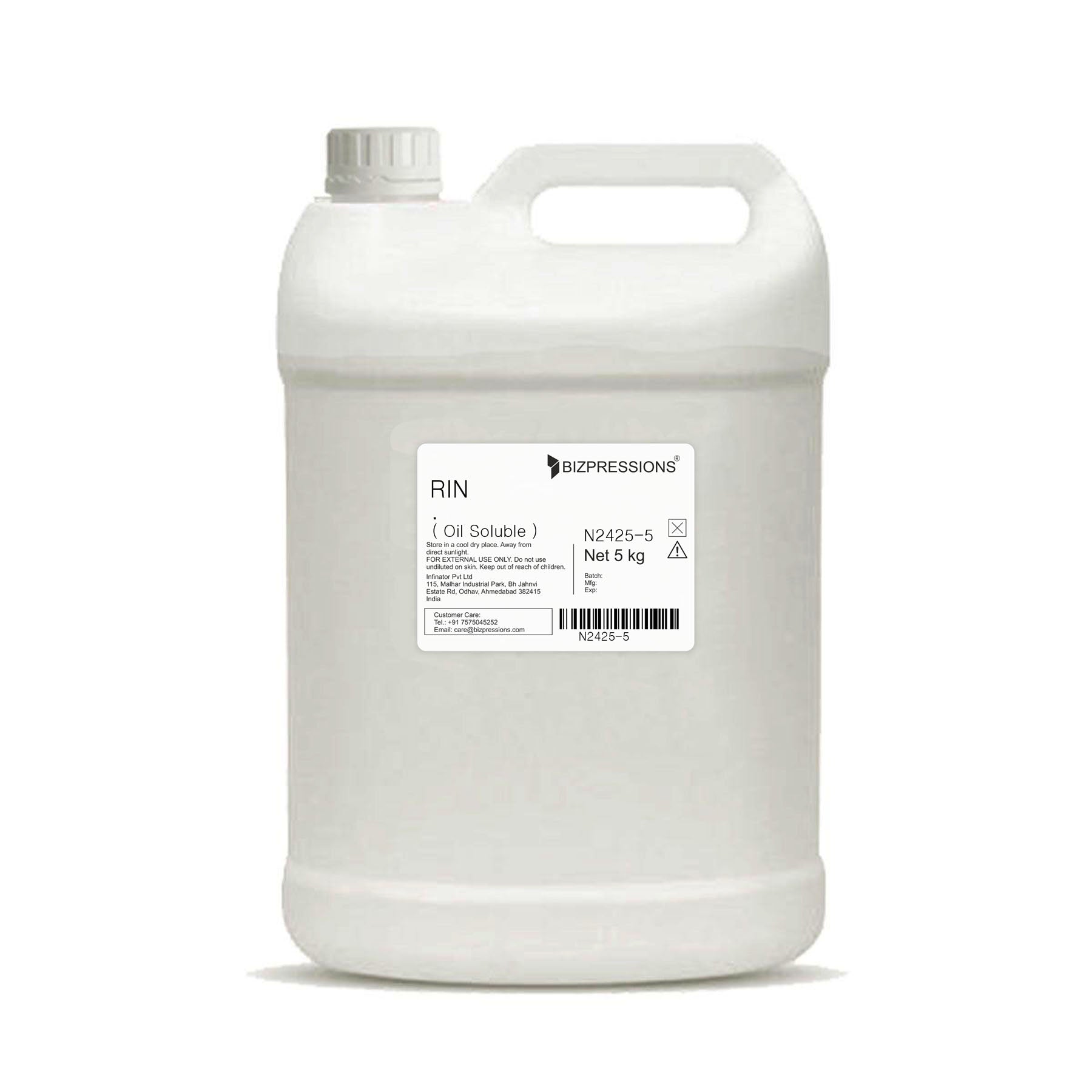 RIN - Fragrance ( Oil Soluble ) - 5 kg