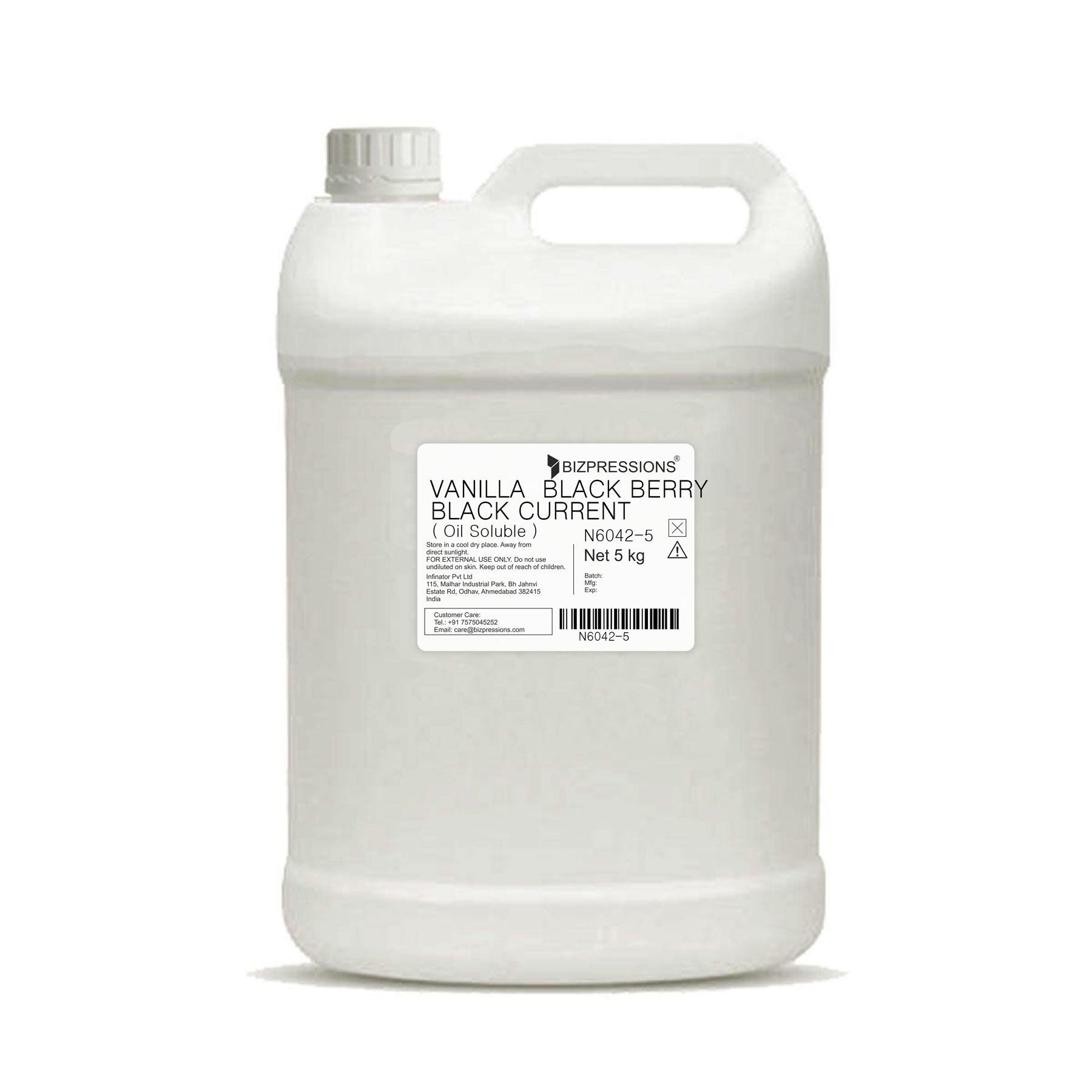 VANILLA BLACK BERRY BLACK CURRENT - Fragrance ( Oil Soluble ) - 5 kg