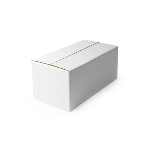 3 Ply Die Cut White Corrugated Packaging Box