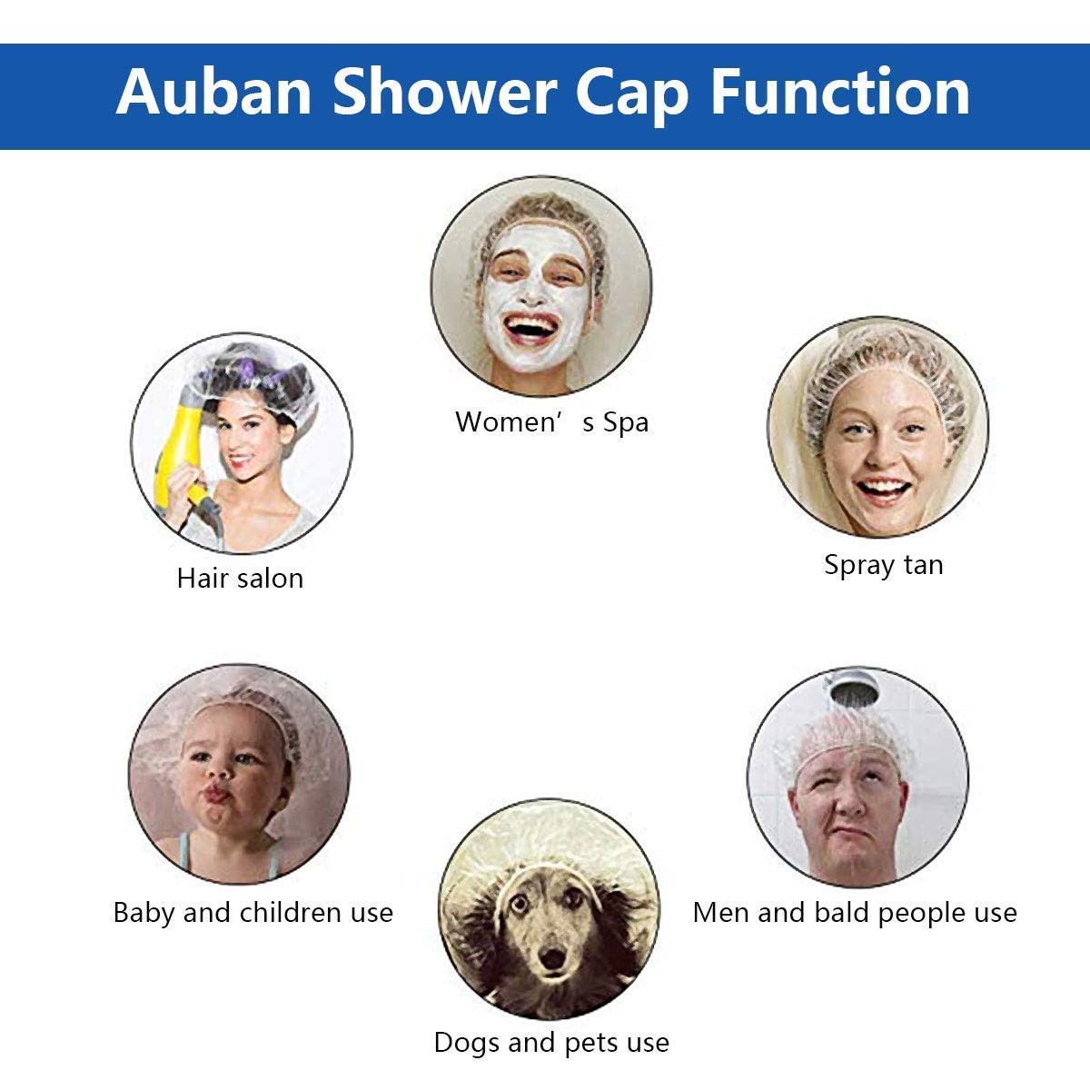 Disposable Shower Cap Clear