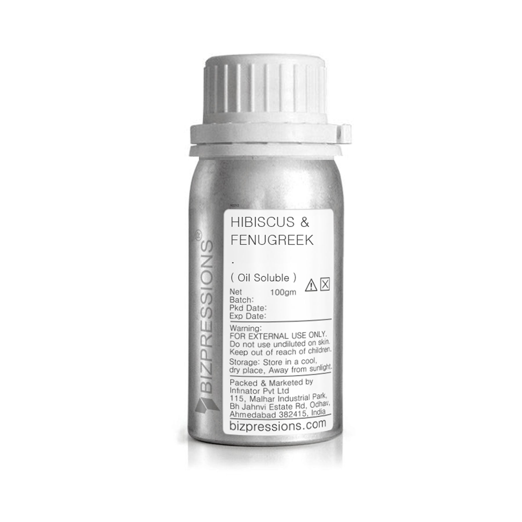 HIBISCUS & FENUGREEK - Fragrance ( Oil Soluble ) - 100 gm