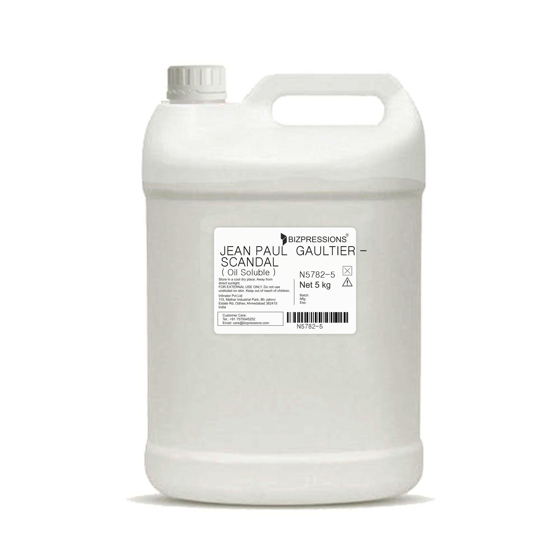 JEAN PAUL GAULTIER - SCANDAL - Fragrance ( Oil Soluble ) - 5 kg