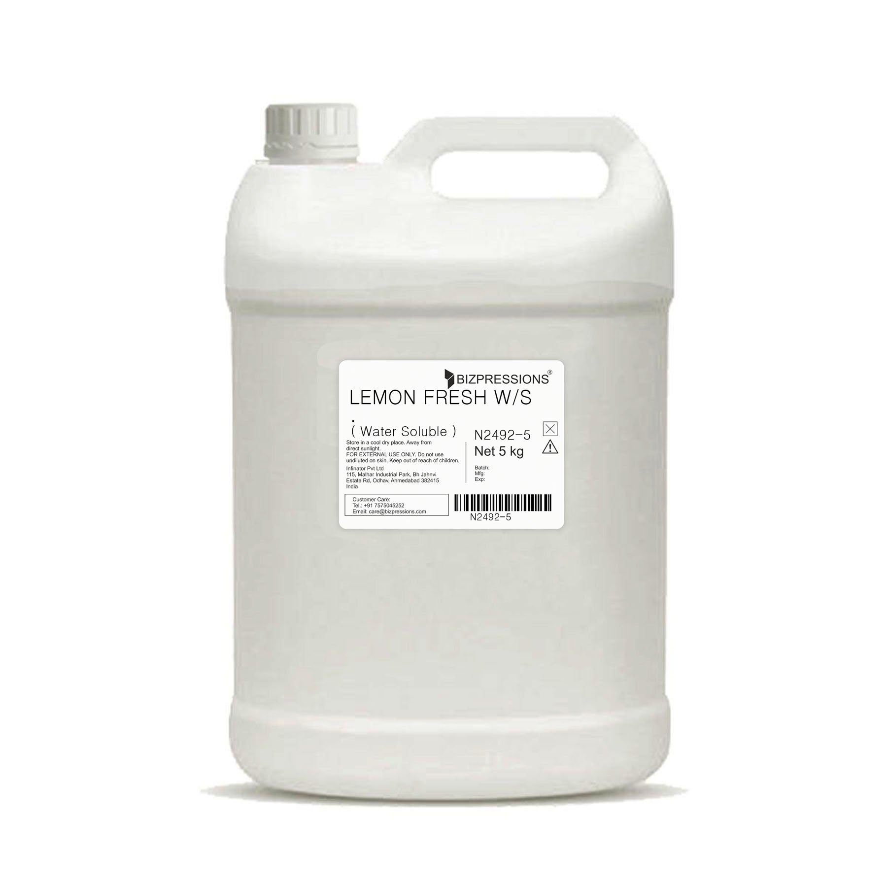 LEMON FRESH W/S - Fragrance ( Water Soluble ) - 5 kg