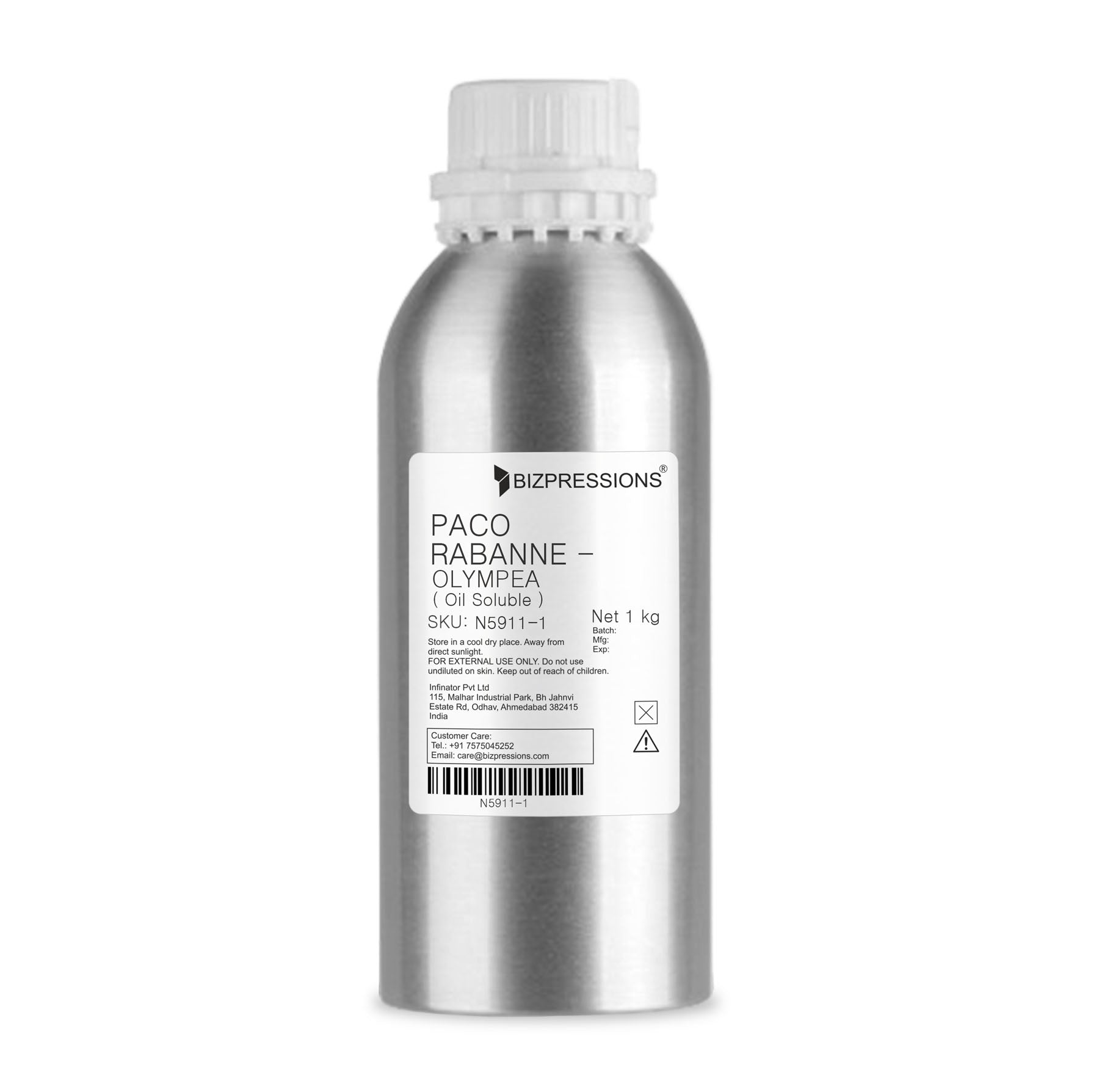 PACO RABANNE - OLYMPEA - Fragrance ( Oil Soluble ) - 1 kg