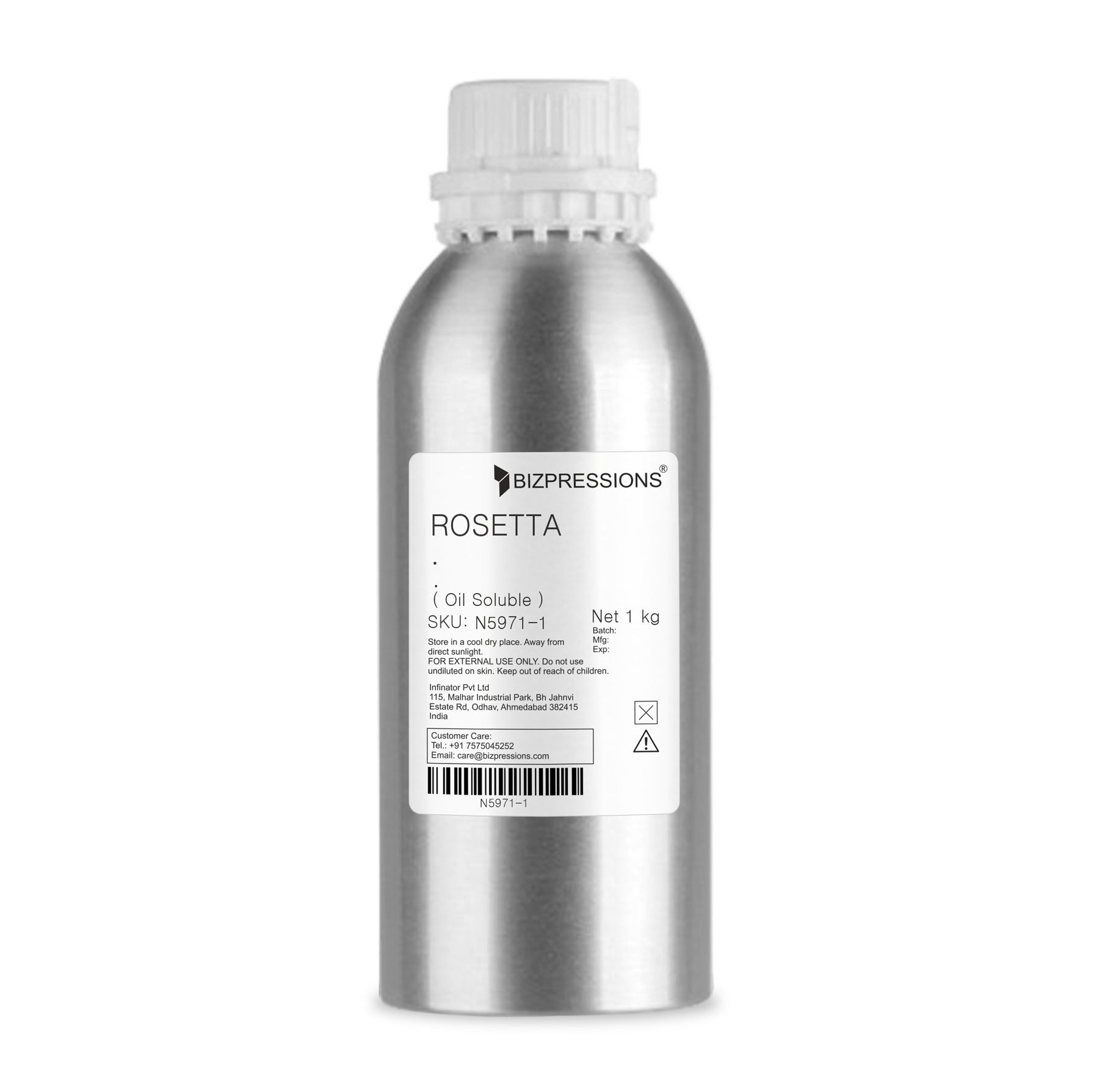 ROSETTA - Fragrance ( Oil Soluble ) - 1 kg