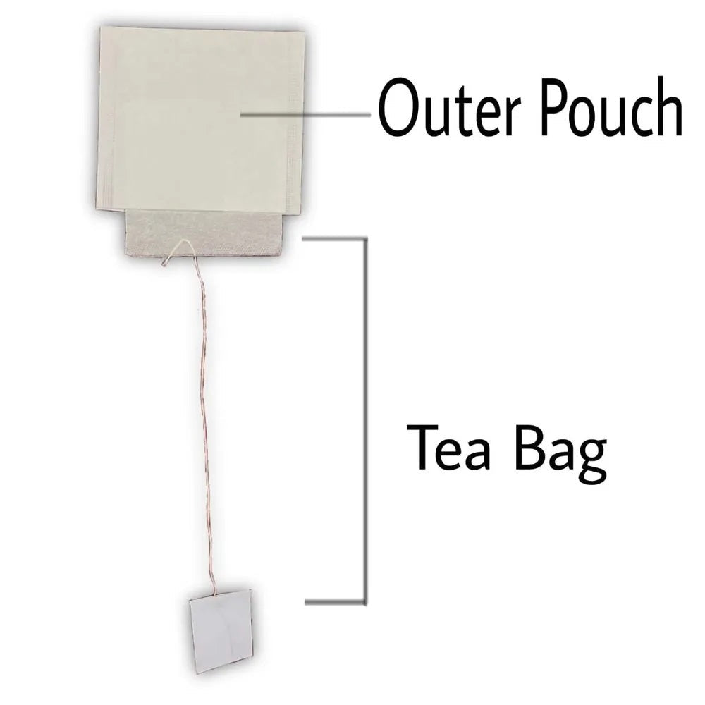 Plain Paper Outer Envelop For Tea Bag
