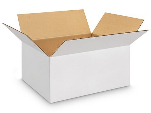 3 Ply Die Cut White Corrugated Packaging Box